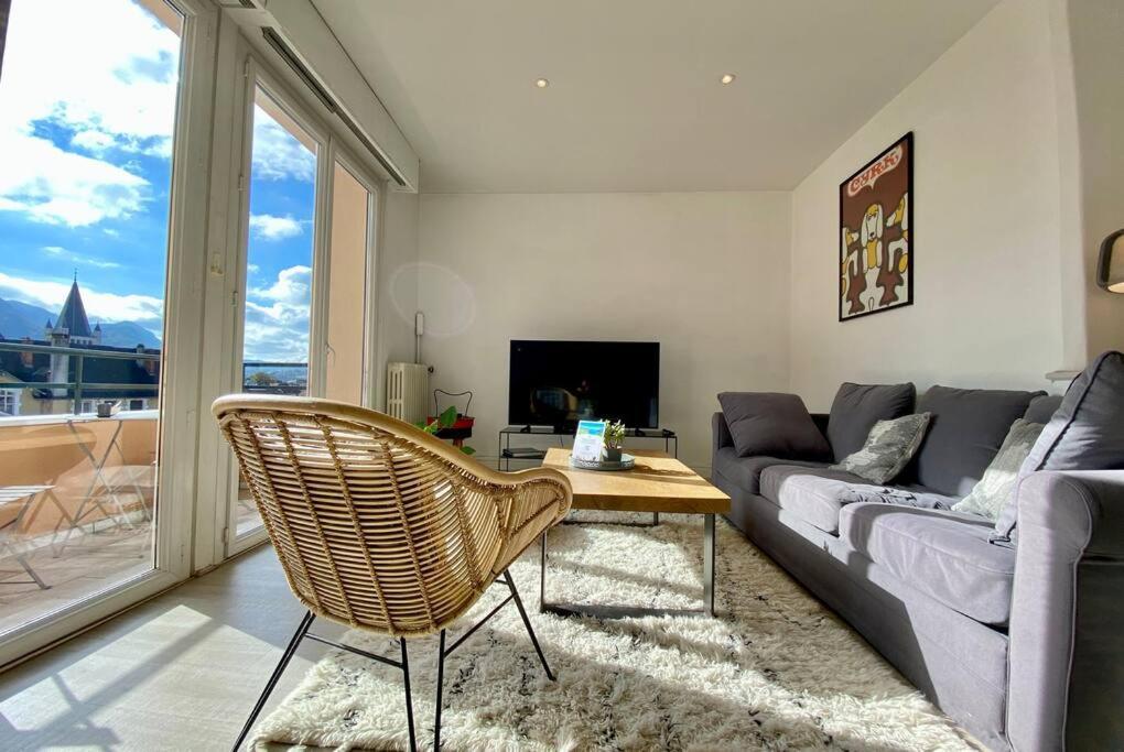 Апартаменти Toit-Terrasse Traversant Plein Centre 100M Du Lac Аннесі Екстер'єр фото
